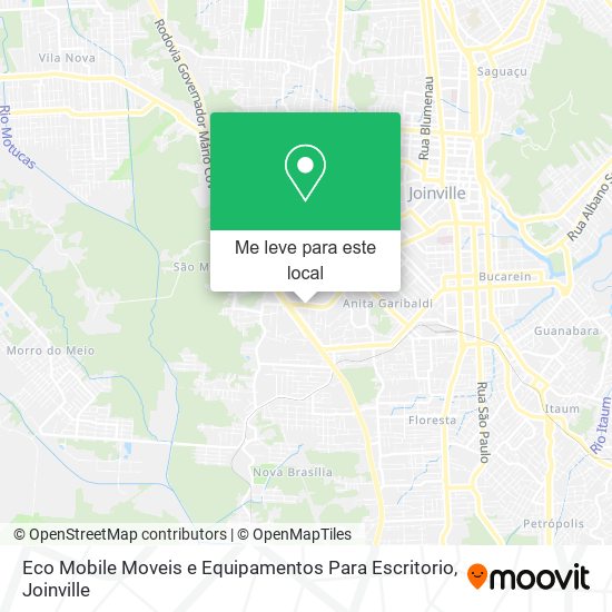Eco Mobile Moveis e Equipamentos Para Escritorio mapa