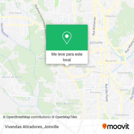 Vivendas Atiradores mapa