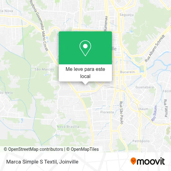 Marca Simple S Textil mapa