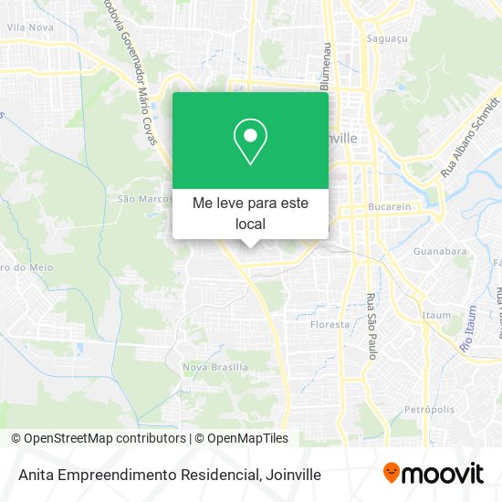 Anita Empreendimento Residencial mapa