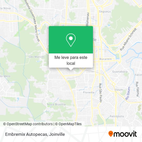 Embremix Autopecas mapa