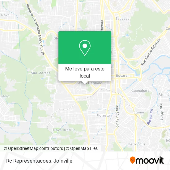 Rc Representacoes mapa