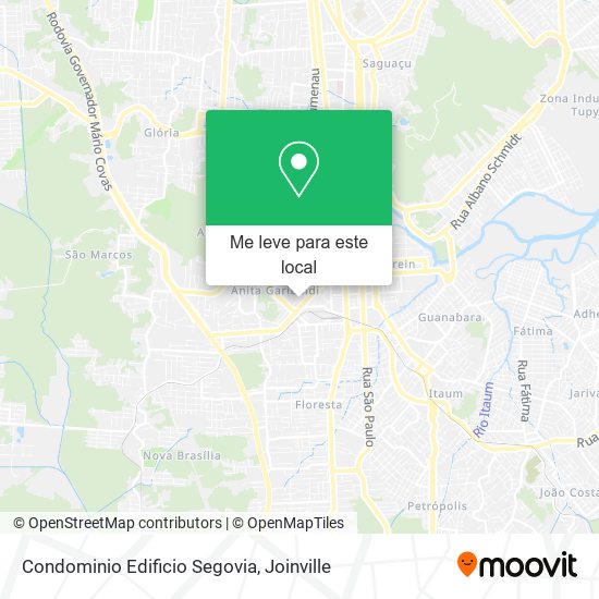 Condominio Edificio Segovia mapa
