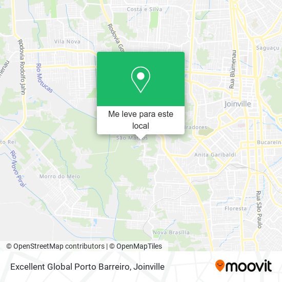 Excellent Global Porto Barreiro mapa