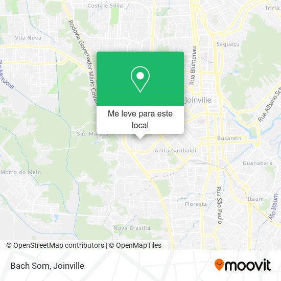 Bach Som mapa