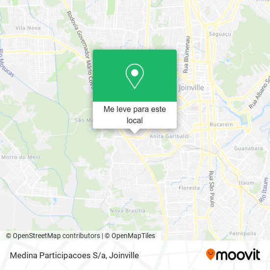 Medina Participacoes S/a mapa