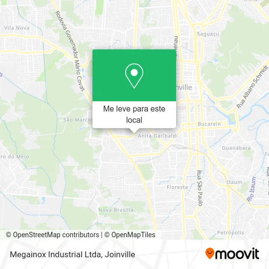 Megainox Industrial Ltda mapa