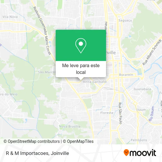 R & M Importacoes mapa