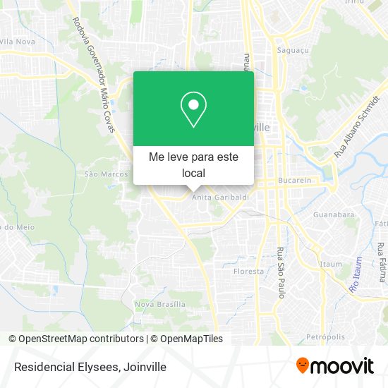 Residencial Elysees mapa