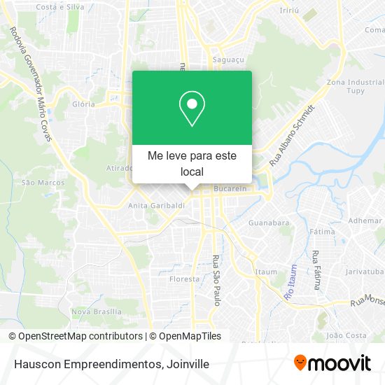 Hauscon Empreendimentos mapa