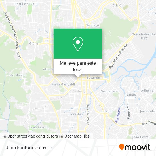 Jana Fantoni mapa