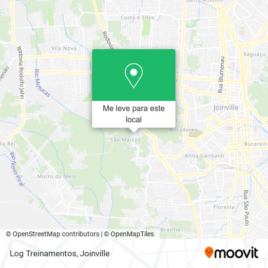 Log Treinamentos mapa