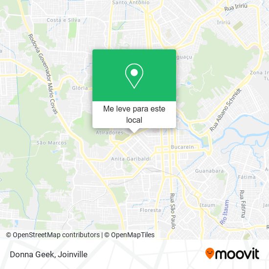 Donna Geek mapa
