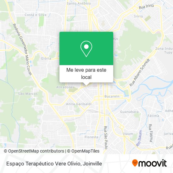 Espaço Terapêutico Vere Olivio mapa