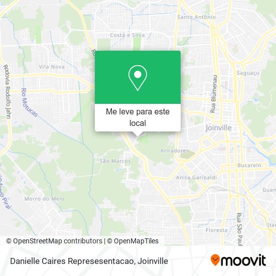 Danielle Caires Represesentacao mapa