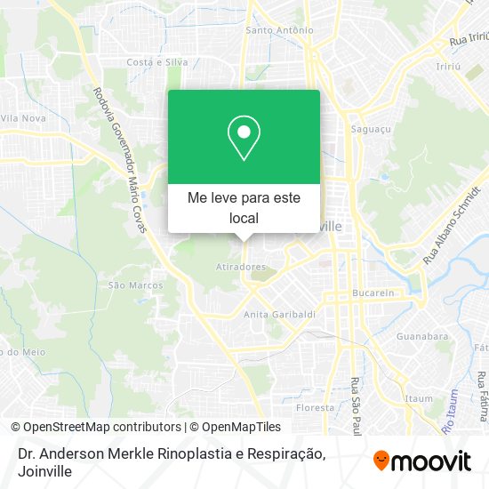 Dr. Anderson Merkle Rinoplastia e Respiração mapa