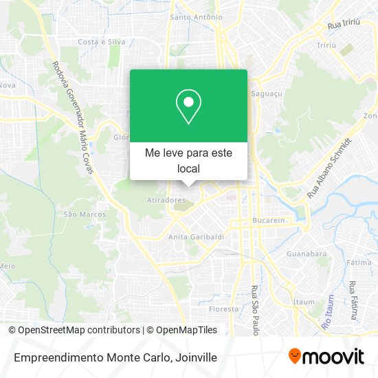 Empreendimento Monte Carlo mapa