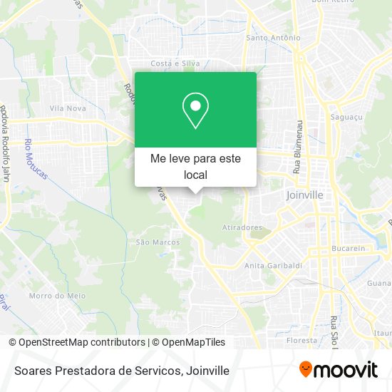 Soares Prestadora de Servicos mapa