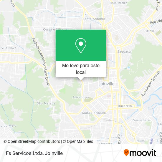 Fs Servicos Ltda mapa