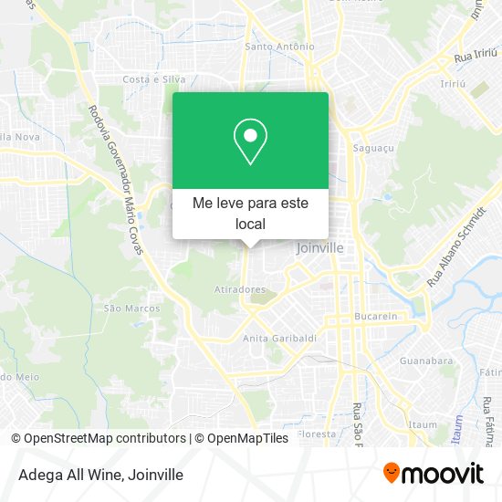 Adega All Wine mapa