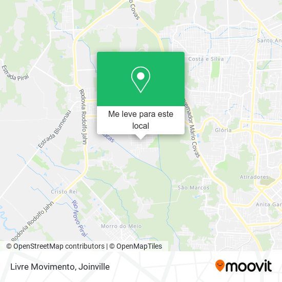 Livre Movimento mapa