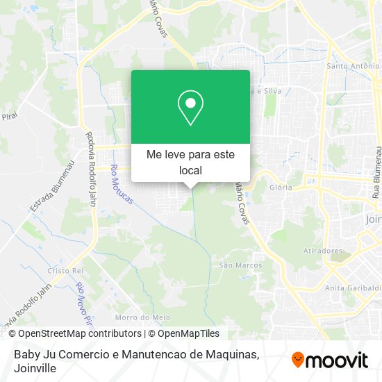 Baby Ju Comercio e Manutencao de Maquinas mapa
