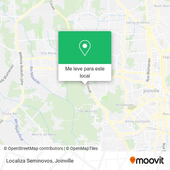 Localiza Seminovos mapa