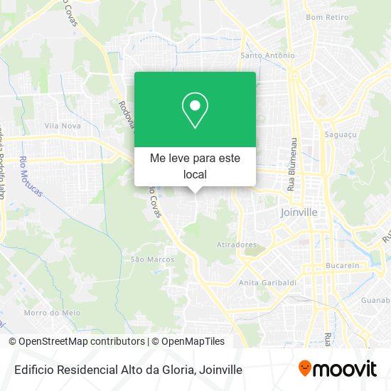 Edificio Residencial Alto da Gloria mapa