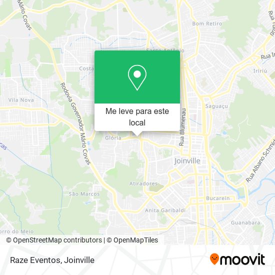 Raze Eventos mapa
