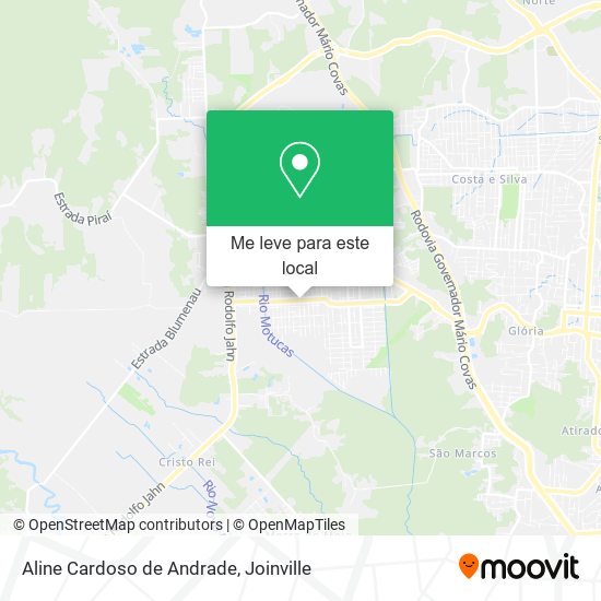 Aline Cardoso de Andrade mapa