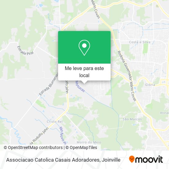 Associacao Catolica Casais Adoradores mapa