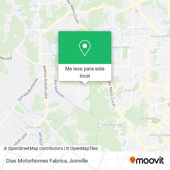 Dias Motorhomes Fabrica mapa