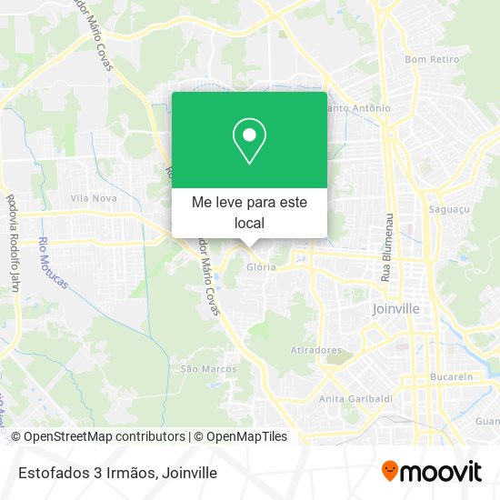 Estofados 3 Irmãos mapa