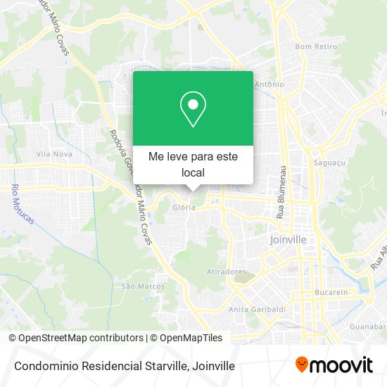 Condominio Residencial Starville mapa