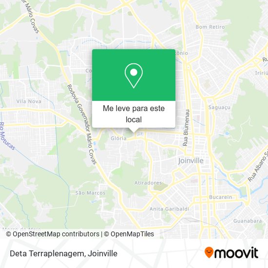 Deta Terraplenagem mapa