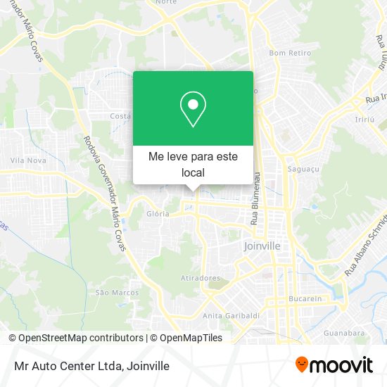 Mr Auto Center Ltda mapa