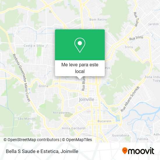 Bella S Saude e Estetica mapa