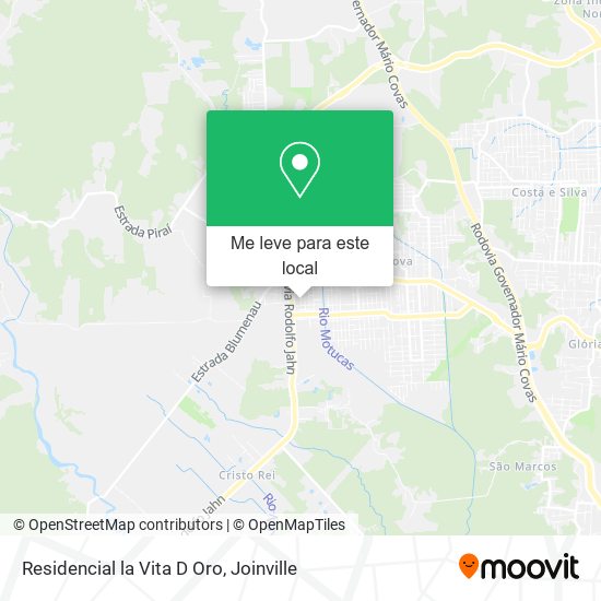 Residencial la Vita D Oro mapa