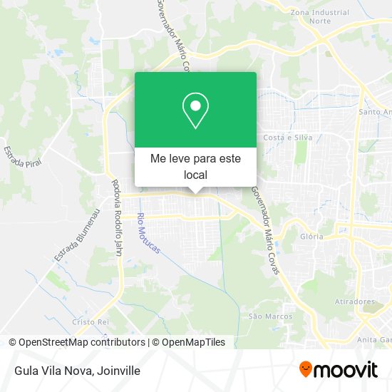 Gula Vila Nova mapa