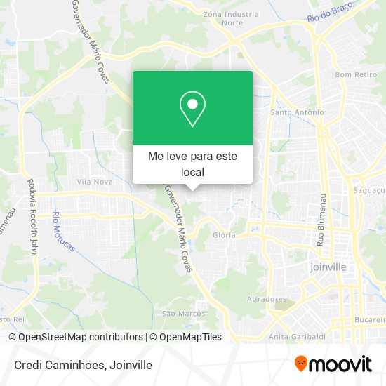 Credi Caminhoes mapa