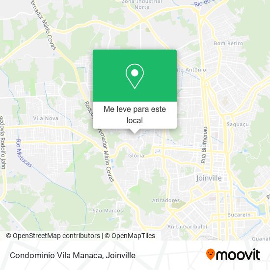 Condominio Vila Manaca mapa