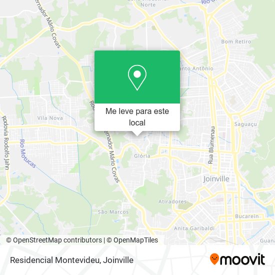 Residencial Montevideu mapa