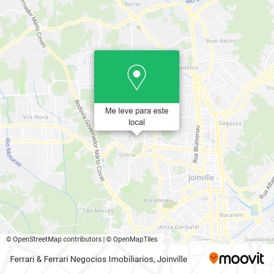 Ferrari & Ferrari Negocios Imobiliarios mapa