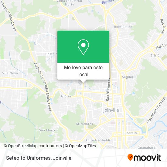 Seteoito Uniformes mapa