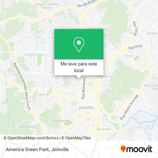America Green Park mapa