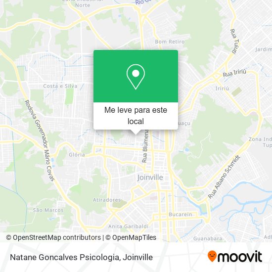 Natane Goncalves Psicologia mapa