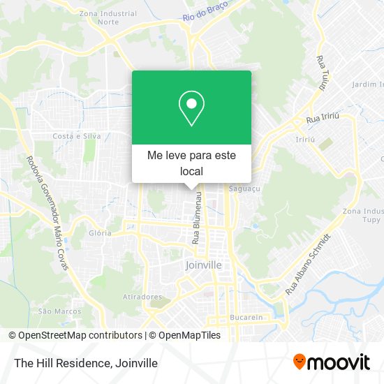 The Hill Residence mapa