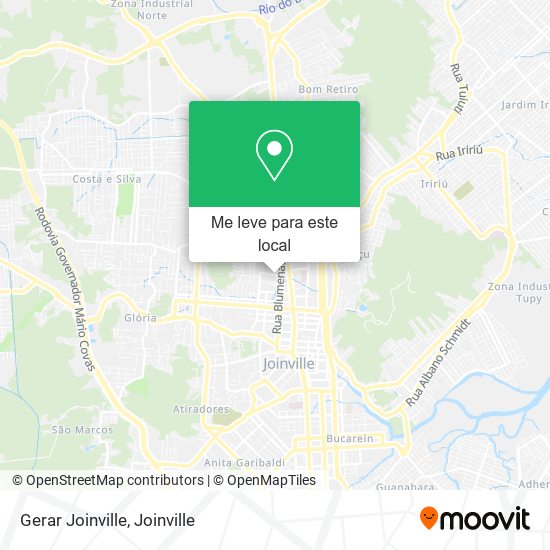 Gerar Joinville mapa