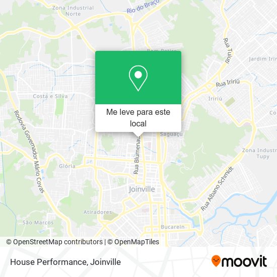 House Performance mapa
