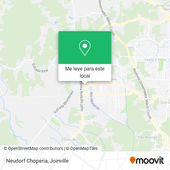 Neudorf Choperia mapa